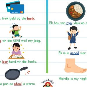 Afrikaans: Homonieme en Homofone