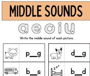 WORKSHEET - ENGLISH PHONICS